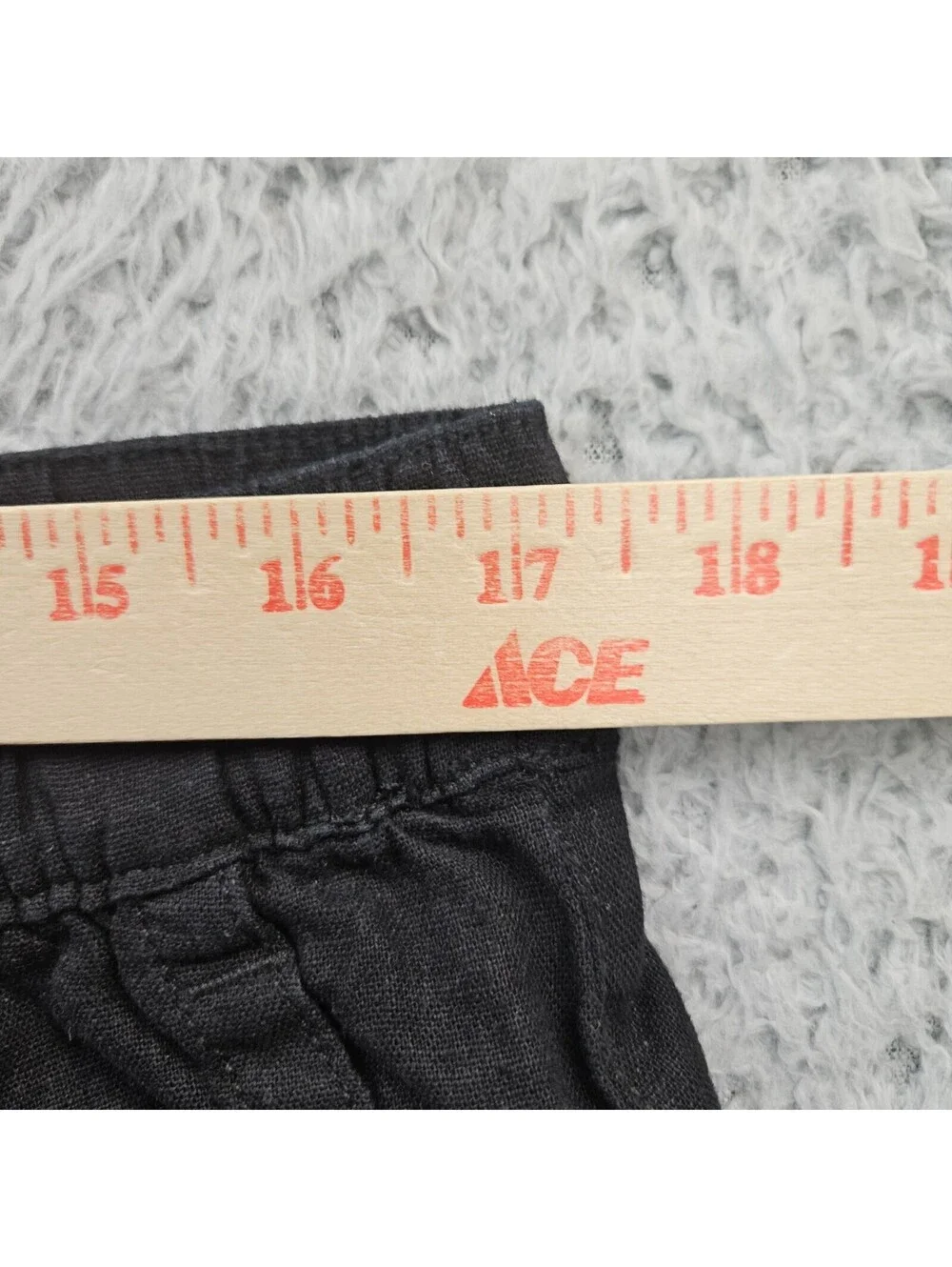 GAP Linen Pants Men Large (Fits 34-36x29) Wide Leg Loose Drawstring NEW W TAG